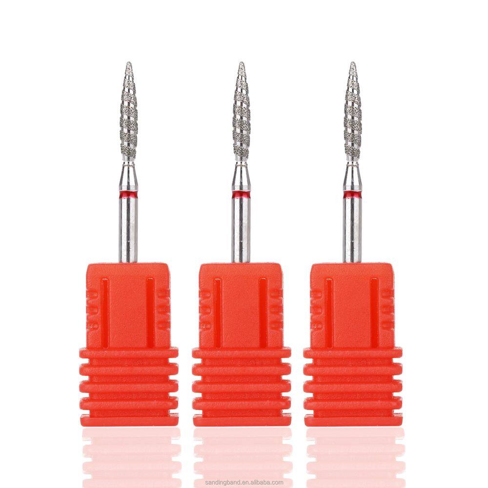 Diamond Nail Drill Bits Set, Diamond Cuticle Nail Bits Kit, Diamond Cuticle Nail Drill Bits Set