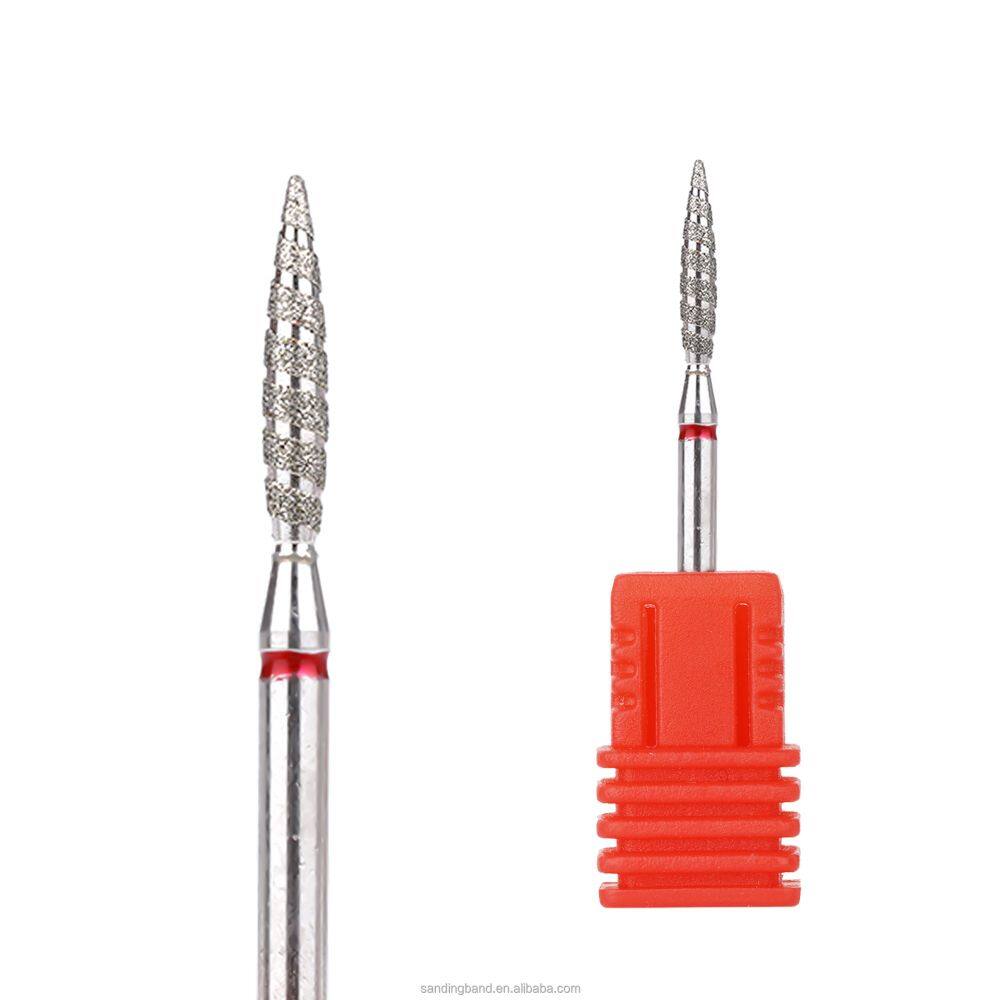 Diamond Nail Drill Bits Set, Diamond Cuticle Nail Bits Kit, Diamond Cuticle Nail Drill Bits Set