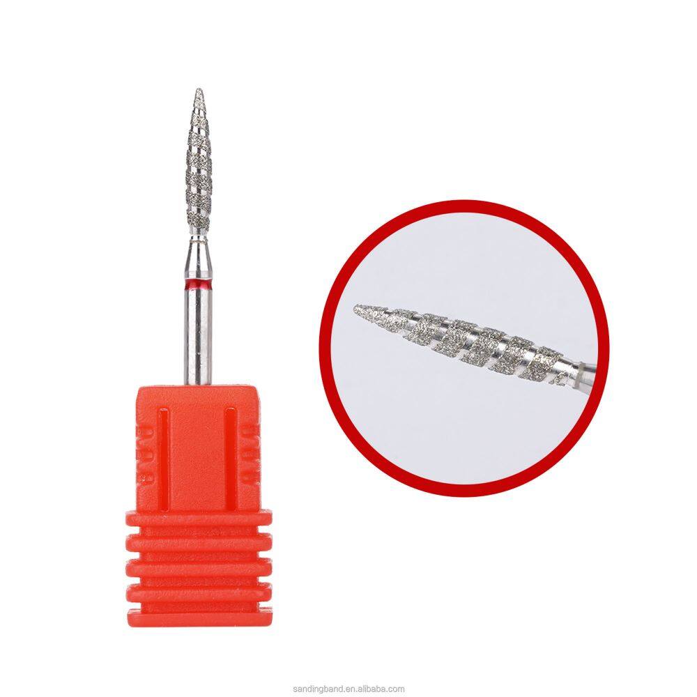 Diamond Nail Drill Bits Set, Diamond Cuticle Nail Bits Kit, Diamond Cuticle Nail Drill Bits Set