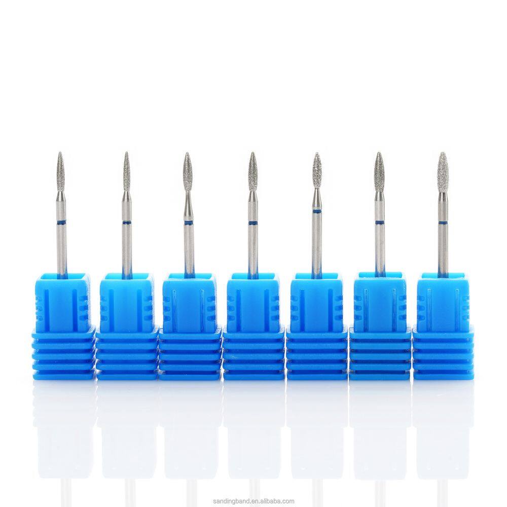 Diamond Nail Drill Bits Set, Diamond Cuticle Nail Bits Kit, Diamond Cuticle Nail Drill Bits Set