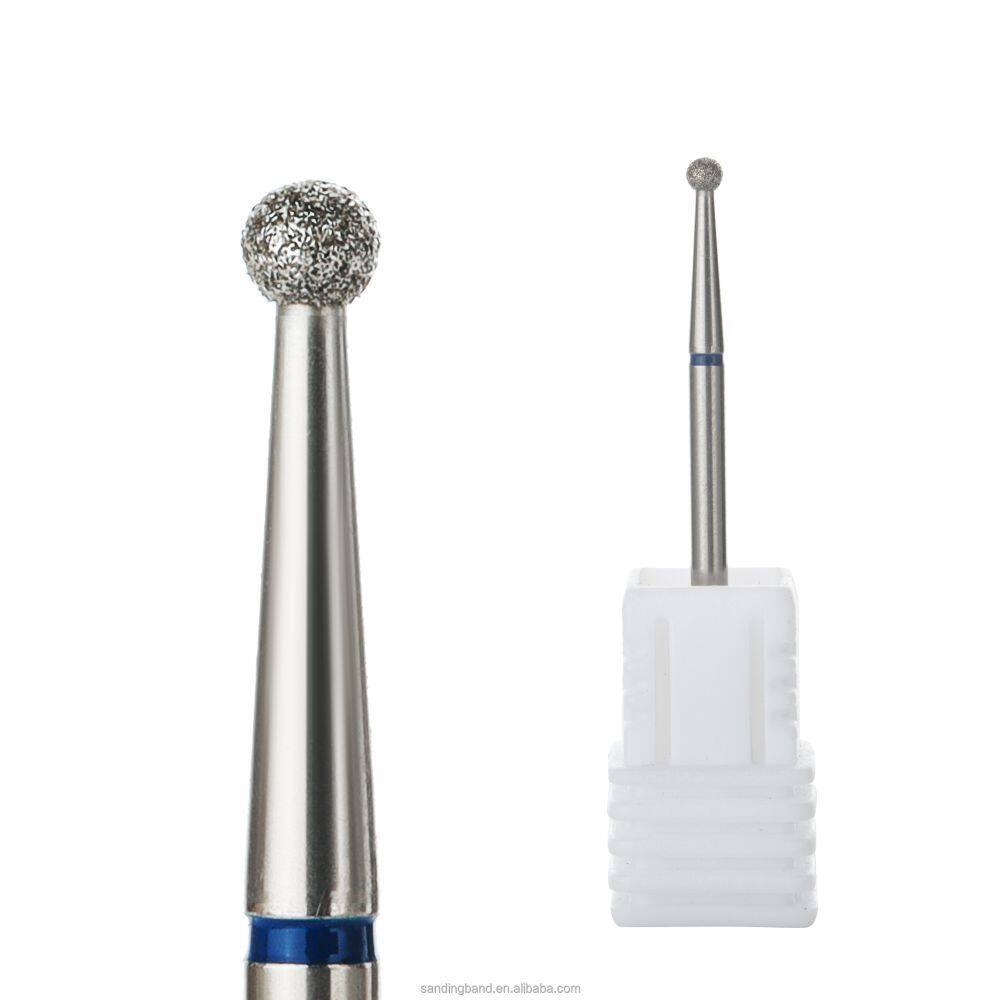 Diamond Nail Drill Bits Set, Diamond Cuticle Nail Bits Kit, Diamond Cuticle Nail Drill Bits Set