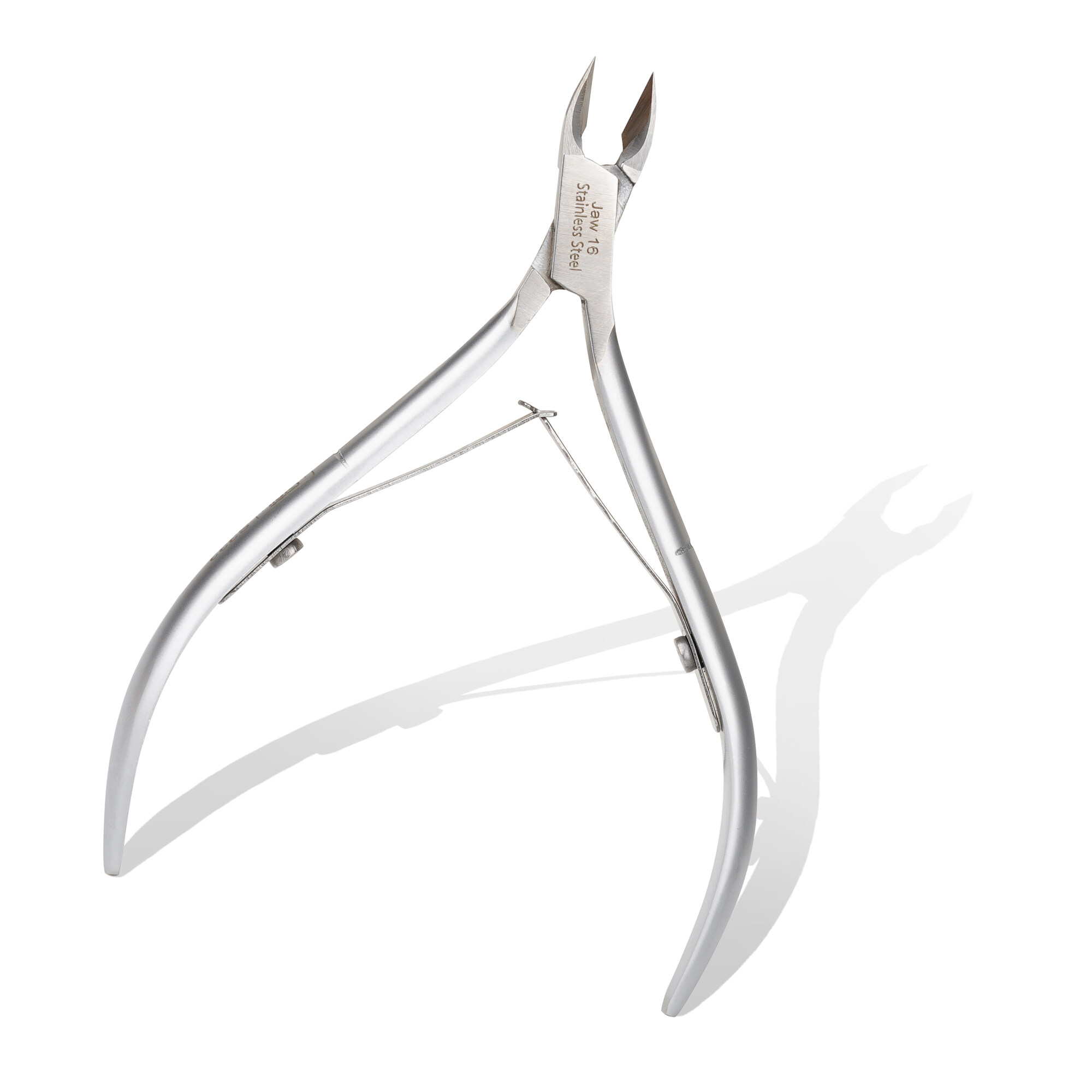 Tweezerman Cutícula Nipper 1/2 Jaw, Tweezerman V Cutícula Nipper Acero inoxidable