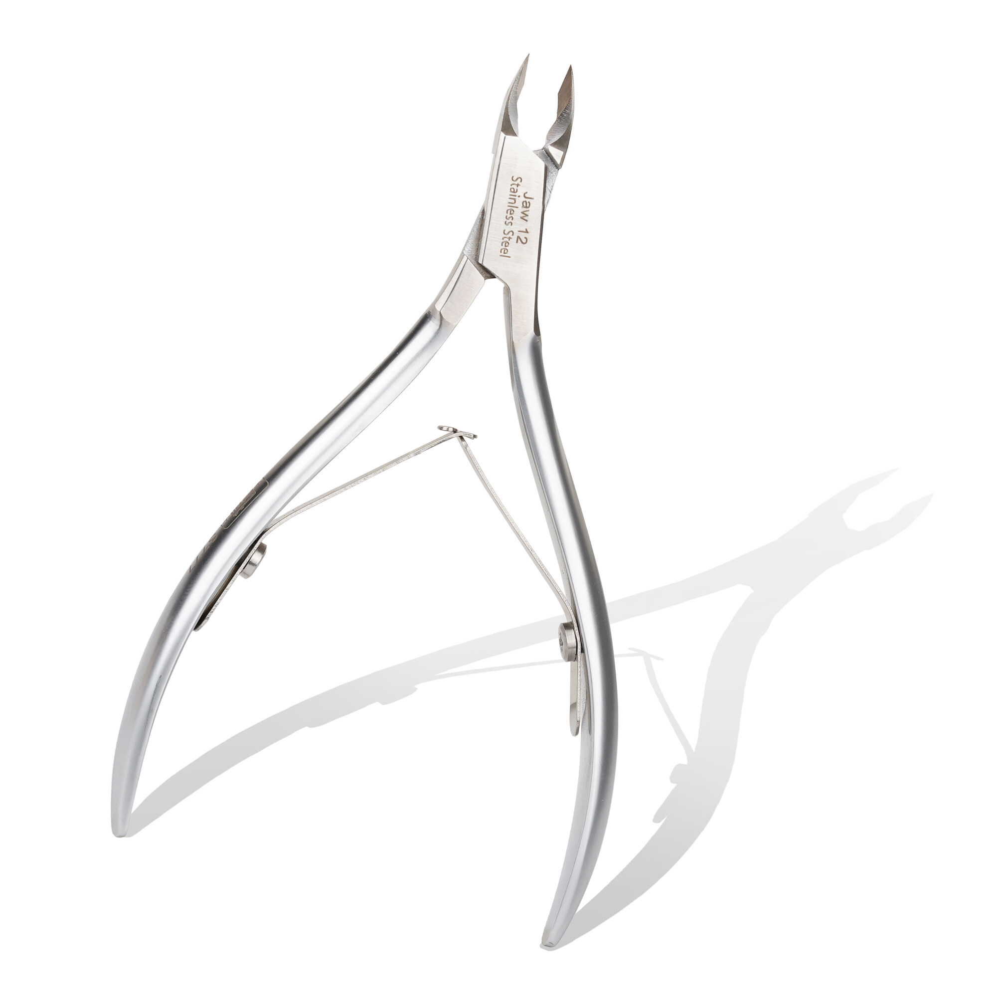 Tweezerman Cuticole Nipper 1/2 mascella, Tweezerman V cuticola in acciaio inossidabile inossidabile