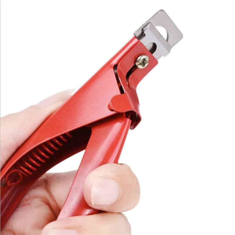 1/8 NIPPER DE CUTA DE JAW, Cutícula de acero inoxidable Nipper