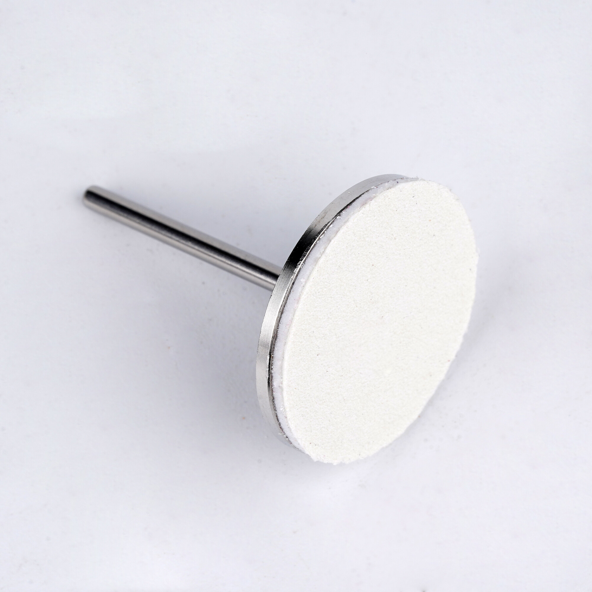 White Pedicure Sanding Disc