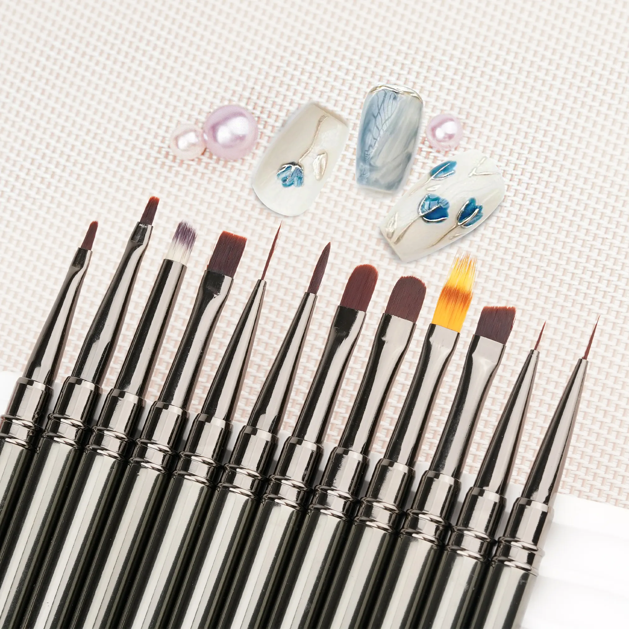 Types of Nail Art Brushes