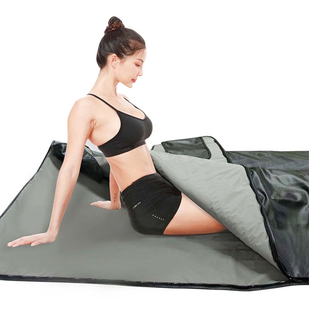New Arrival Detox Thermal Blankets SaunaWrap Therapeutic Blanket Body Shaping Instrument Home Use Sauna Blanket