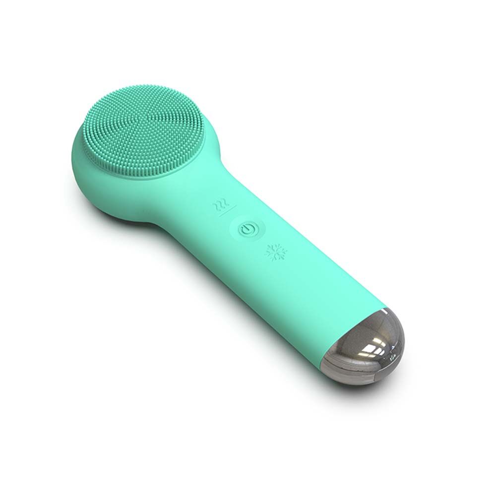 Facial Cleansing Brush Silicone Heat Cold Double-Faced