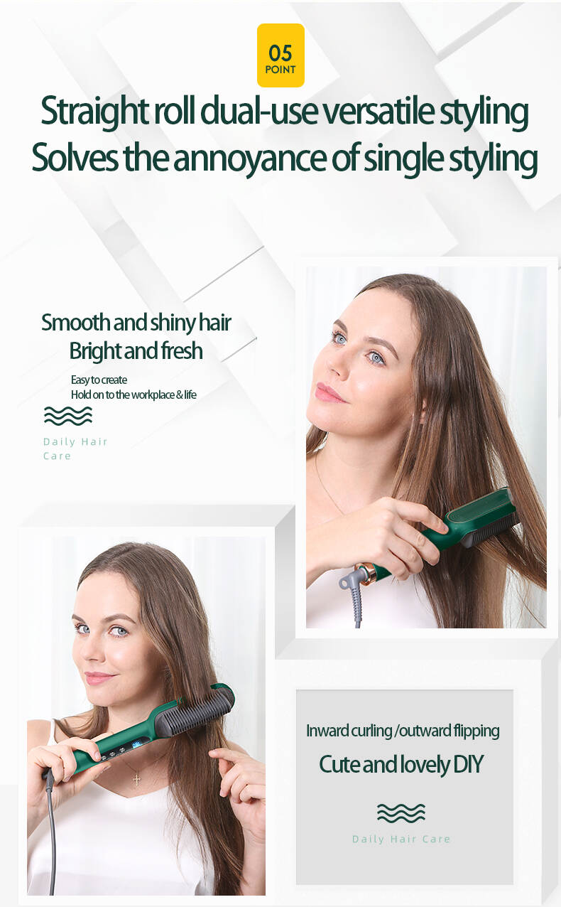 Electric Hair Brushes, Hair Straightener Comb, Hair Straightener Brush