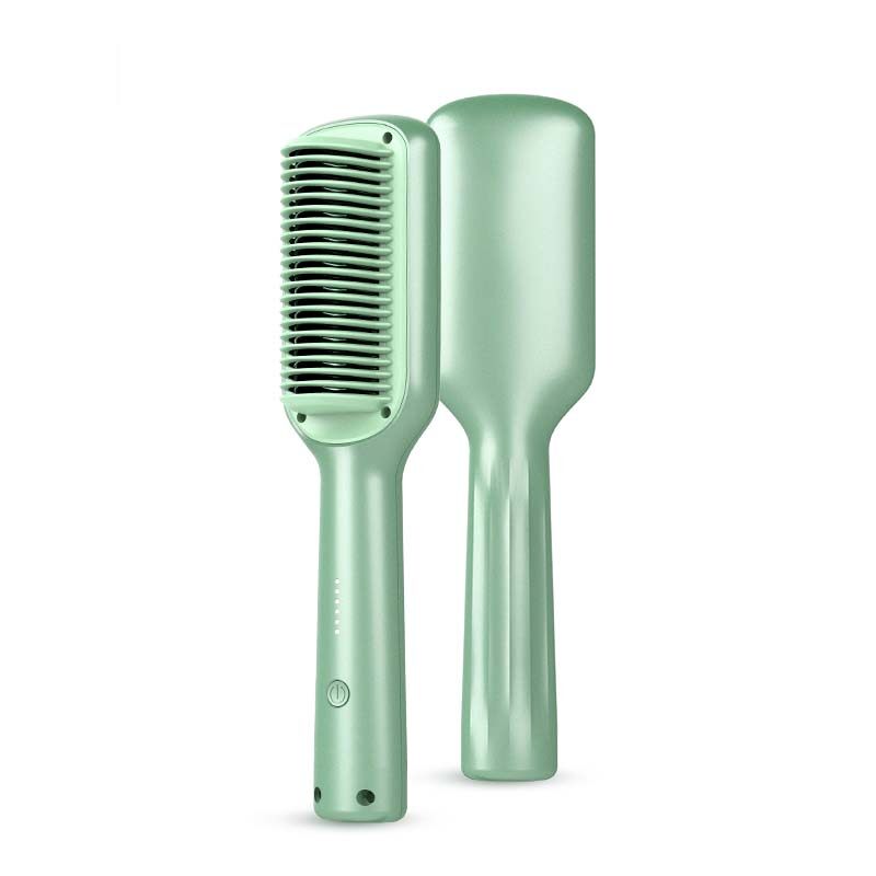 Profissional Hair Care &amp; Styling Hair Brush 2 em 1 pente de alisadores de cabelo e ferros de curling