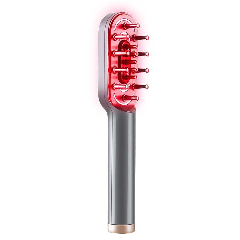 Electric Head Massage Comb with Led Light Therapy