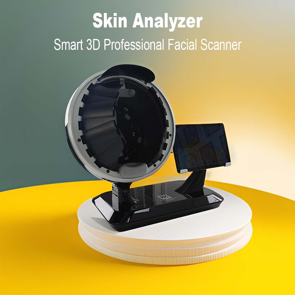 Profesionální analyzátor Skin Analyzer, mikroskop analyzátoru kůže, testeř vlhkosti kožního analyzátoru