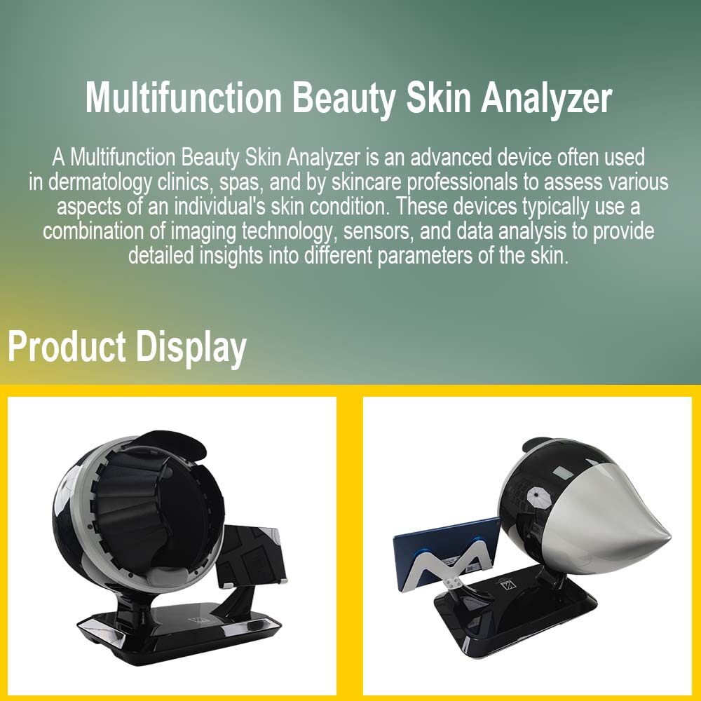 Skin Analyzer Machine Professional, Skin Analyzer Microscope, Skin Analyzer Humiture Tester