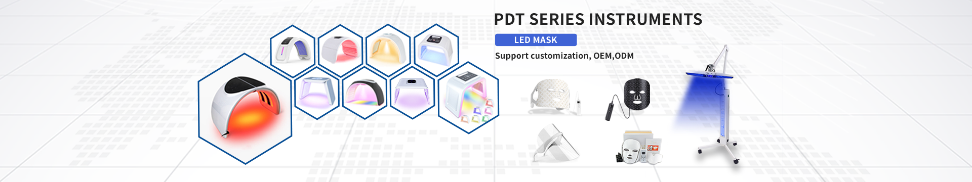 Varia de luz de máscara de mascarilla LED, cuidado de la mascarilla de máscara LED, terapia de luz facial LED 7 colores de la varita de belleza del ojo masajeador de la cara masajeador