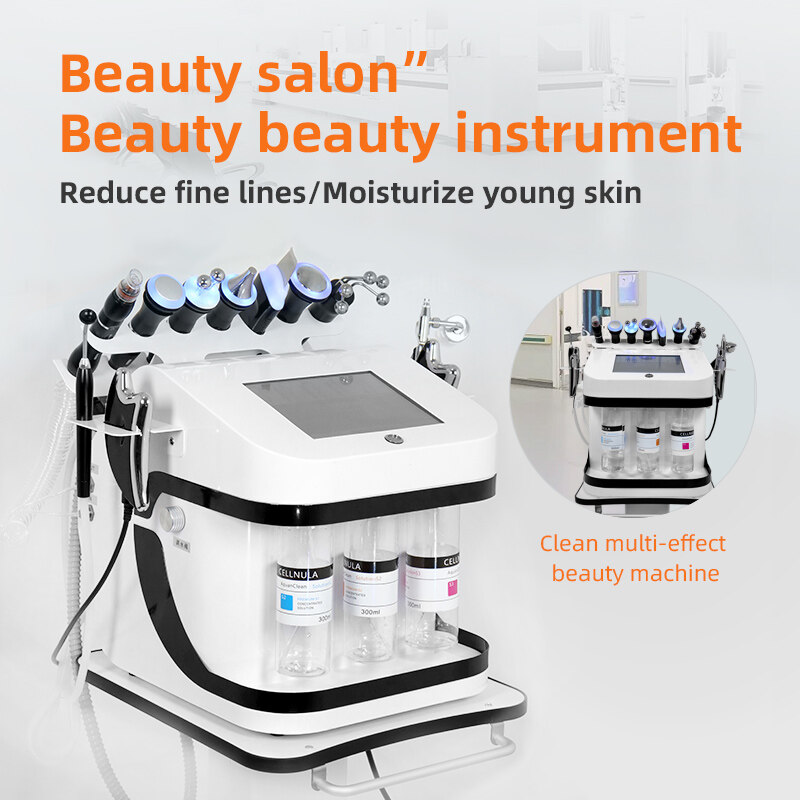 hydra beauty facial machine professional, hydra microdermabrasion facial machine stand, led beauty device OEM, rf face machine tighten lifting