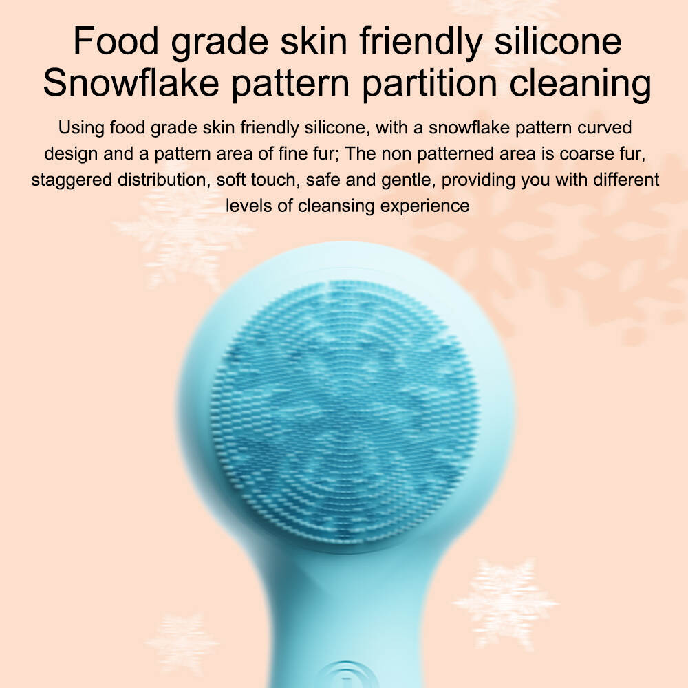 China pro cleansing facial steamer Manufacturer, Rechargeable Sonic Silicone Face Cleansing Brush