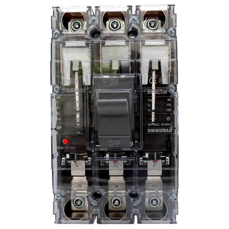 Moulded case circuit breaker M1-3P transparent shell