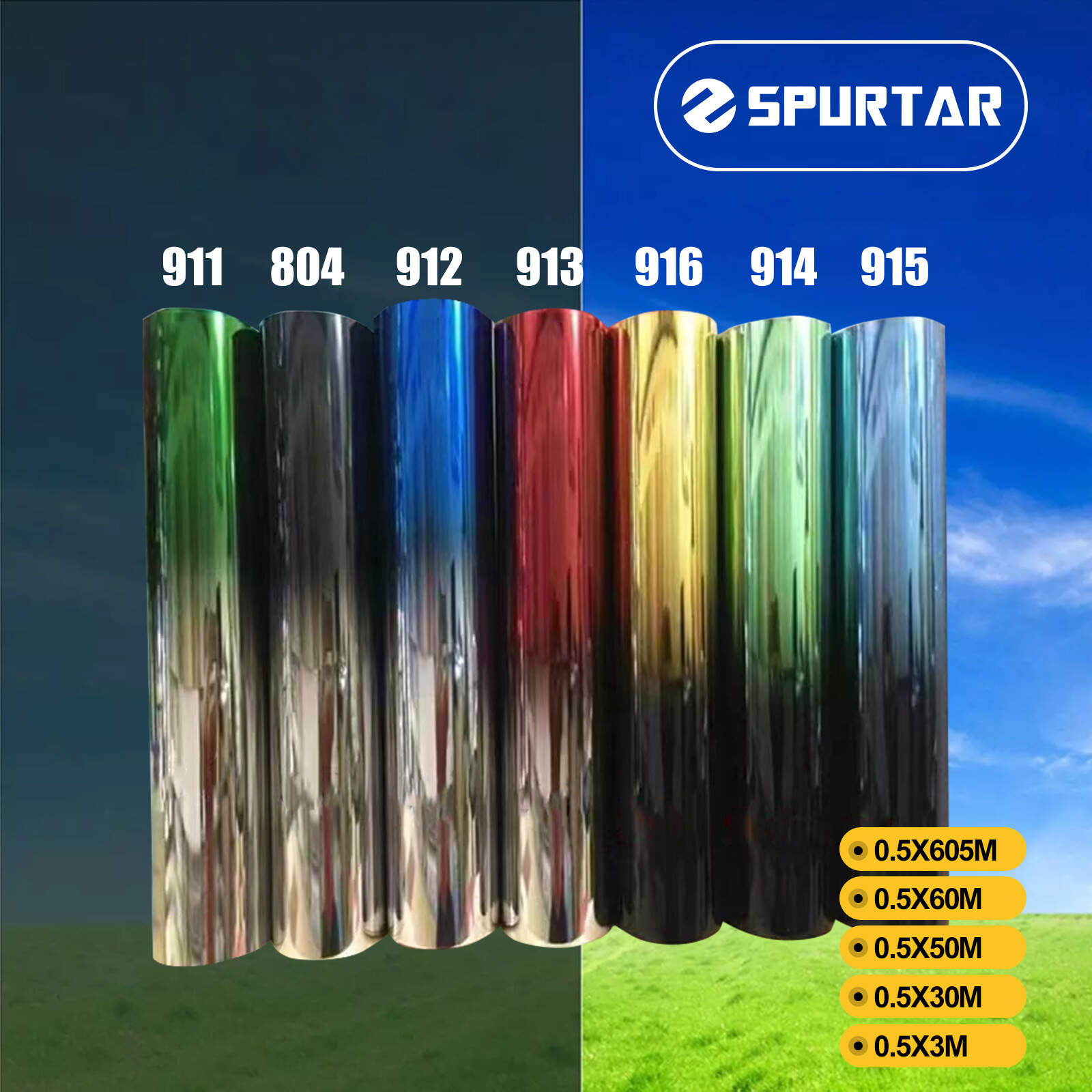 Tint Gradation Film