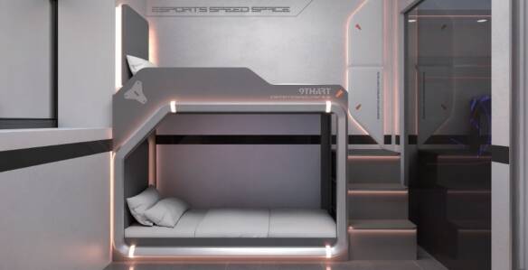 E-sports bunk bed