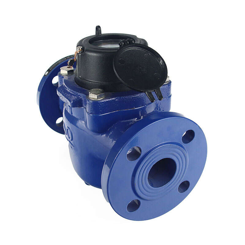 Vertical Spiral Wing Detachable Removable Water Meter