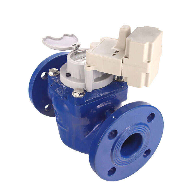 Vertical Spiral Wing Detachable Removable Wireless Remote Water Meter