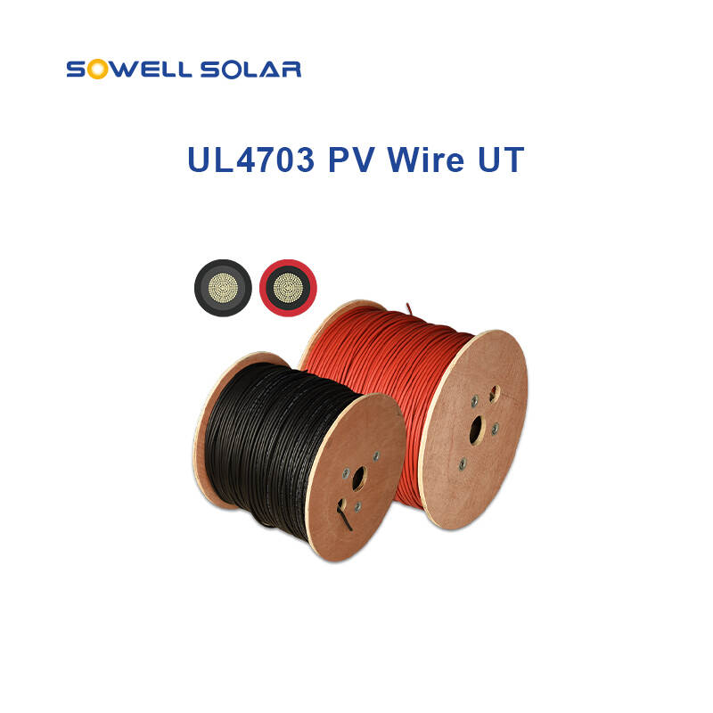 UL4703 10AWG UT  UL and TUV certificate solar cable