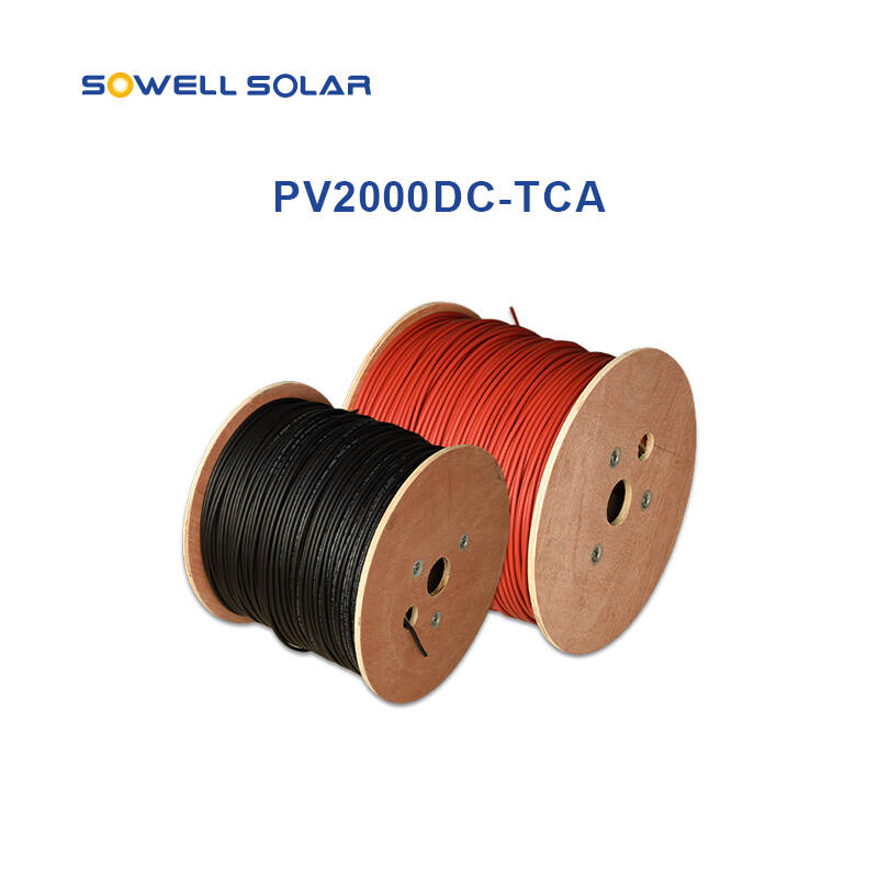 2000V TCA solar cable PV2000DC TCA  6MM