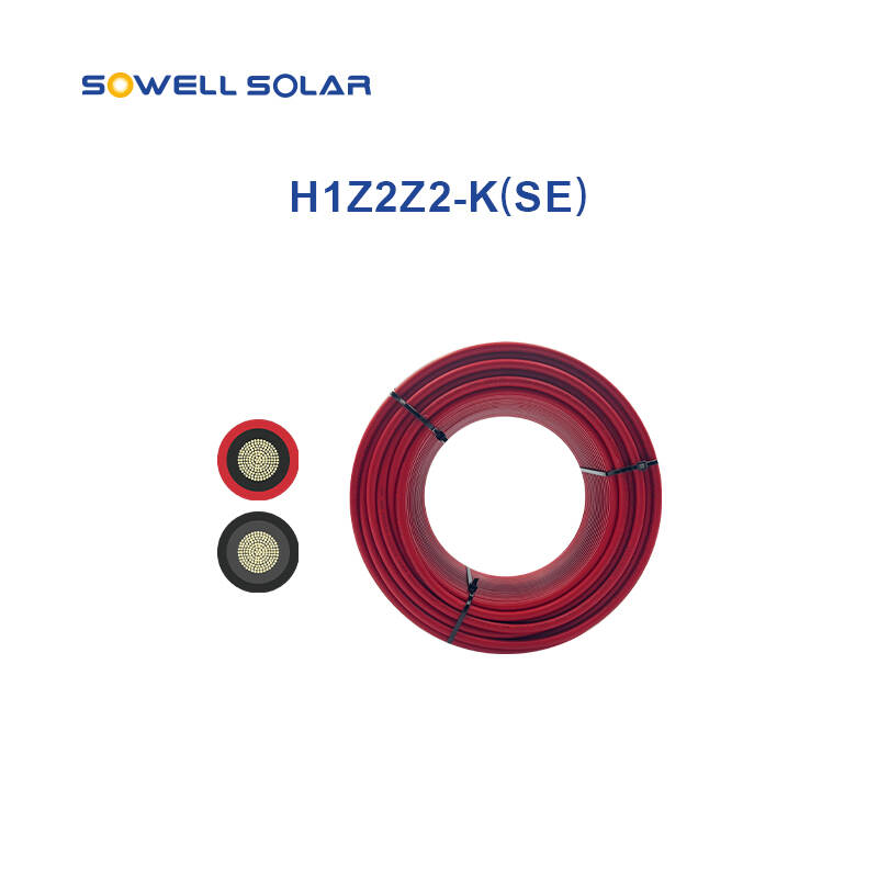 Tinned Copper Alloy Solar Cable H1Z2Z2-K SE