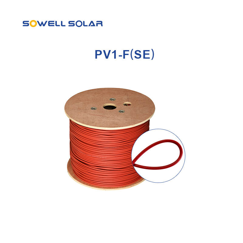 Tinned Copper Alloy Solar Cabel PV1-F SE