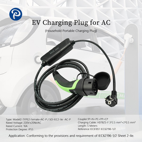 Sowellsolar Launches New European Standard Portable EV Charging Plug