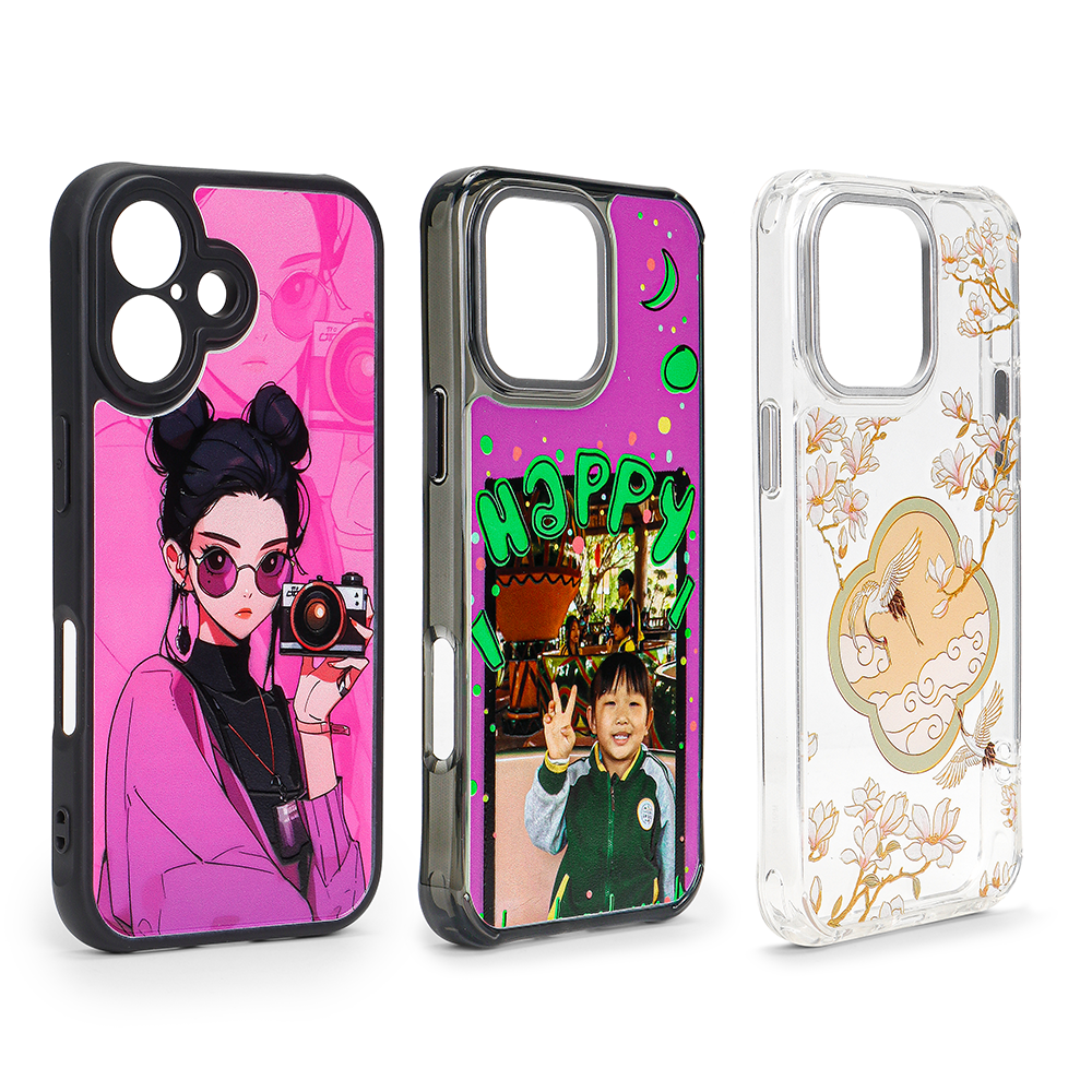 Super Clear Transparent UV Printing Custom phone case
