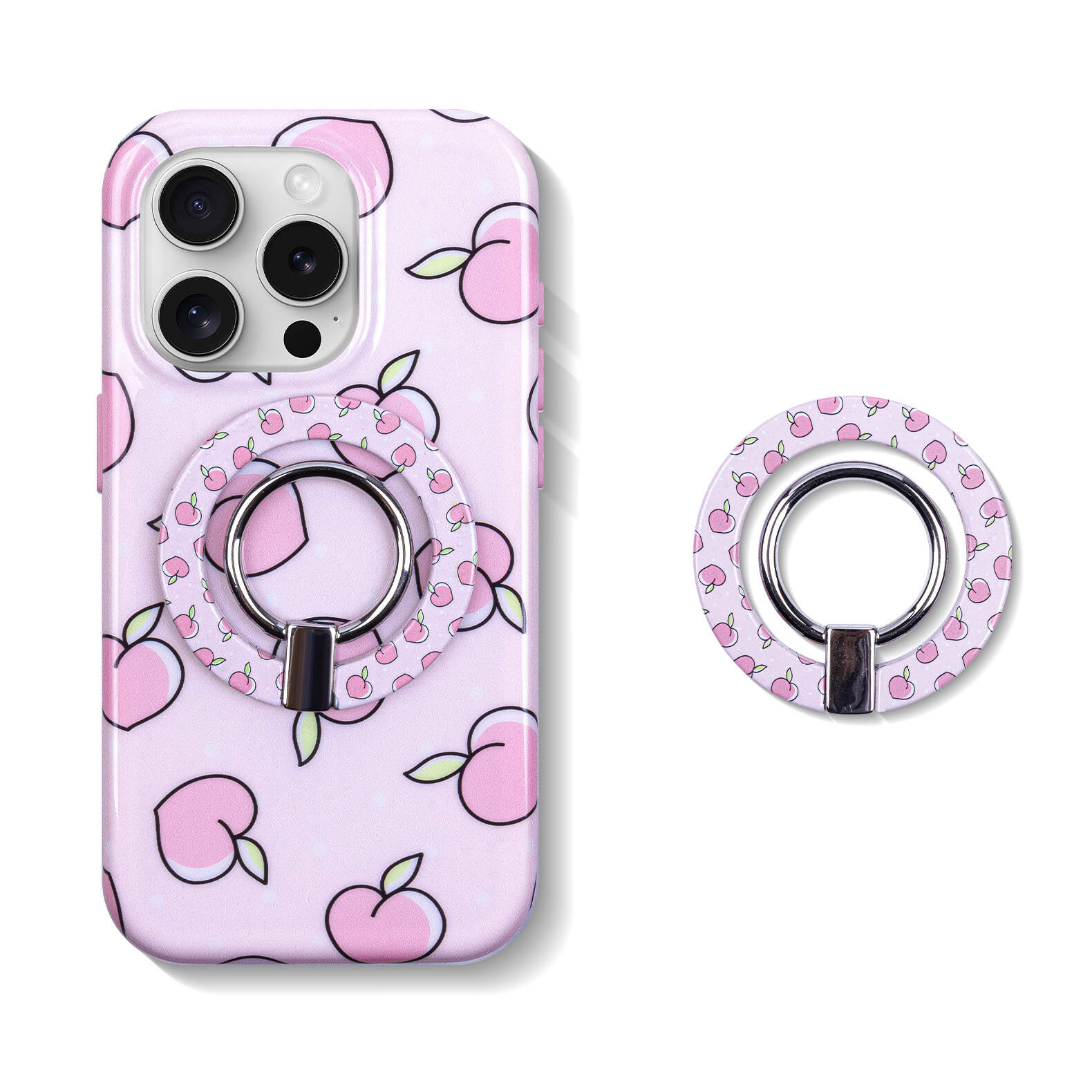 IMD Custom Phone Case With Magnet ring