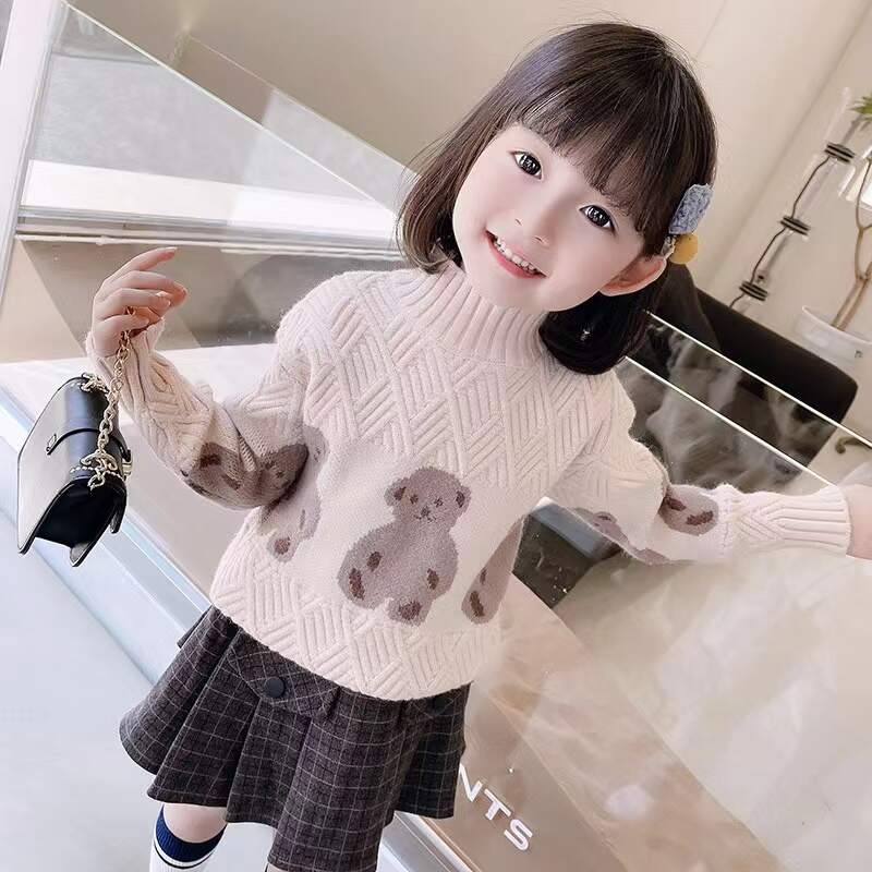 kids cartoon long sleeve knitwear importer, kids cartoon long sleeve knitwear wholesaler, kids cartoon long sleeve knitwear wholesale, children animal cartoon jacquard knitted manufacturer, children animal cartoon jacquard knitted factory