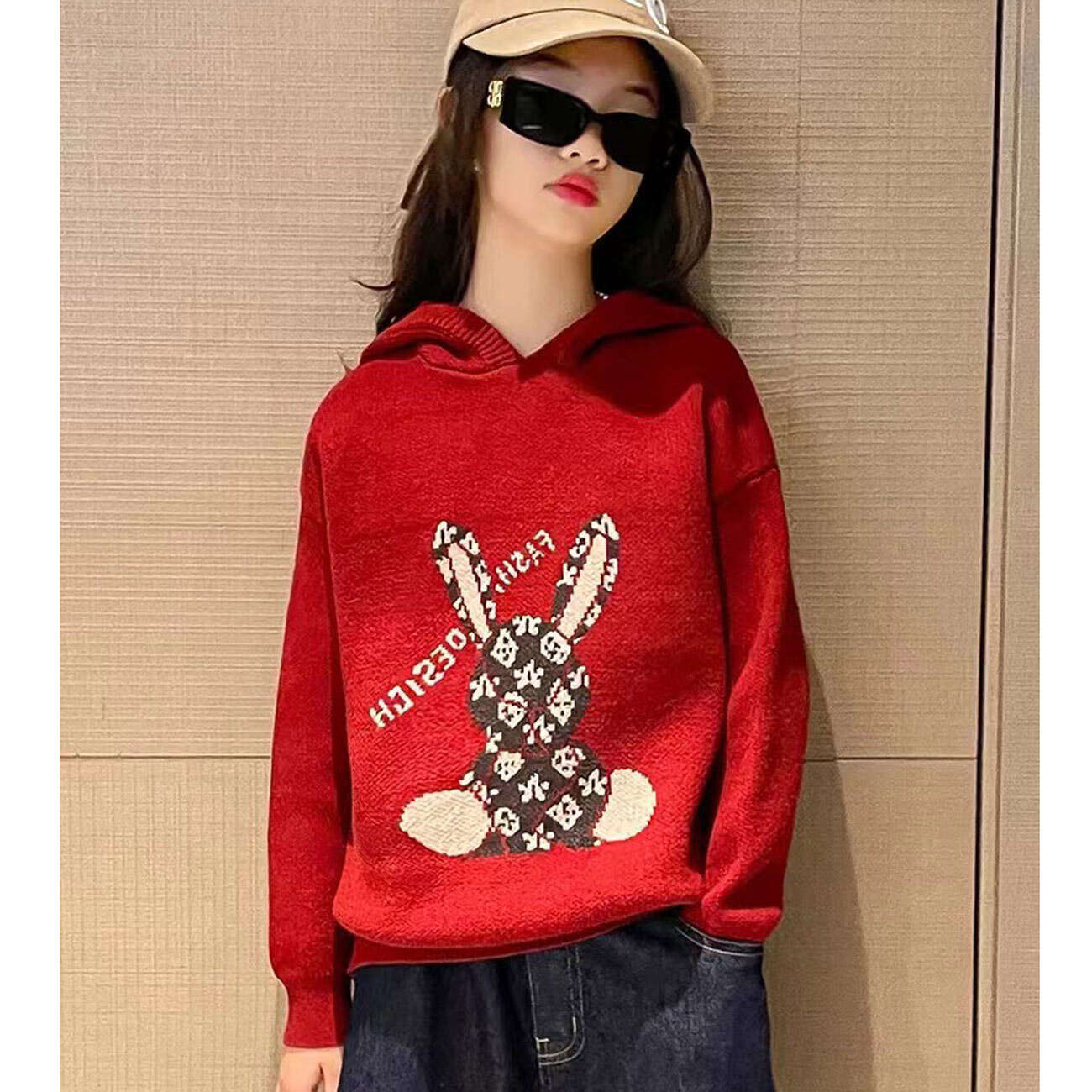 children animal cartoon jacquard knitted vendor, girl's hoodies pullover cardigan manufacturer, girl's hoodies pullover cardigan factory, girl's hoodies pullover cardigan supplier