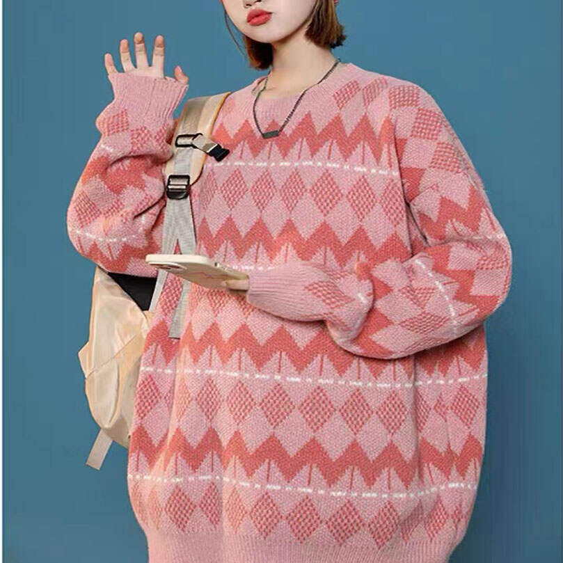 leisure knitwear sweater dealer, leisure knitwear sweater distributor, women plus size pullover sweater knitted export, women plus size pullover sweater knitted china, jacquard sweater vendor