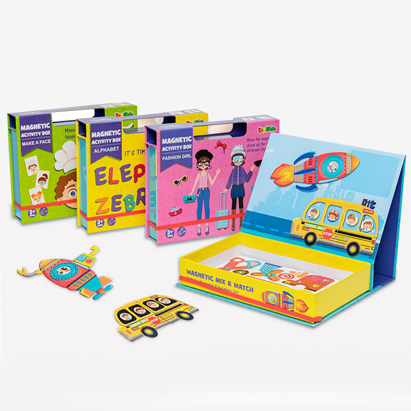 Hot Selling Creative Educational Magnetic Activity Box interactive Educational Toys for Kids