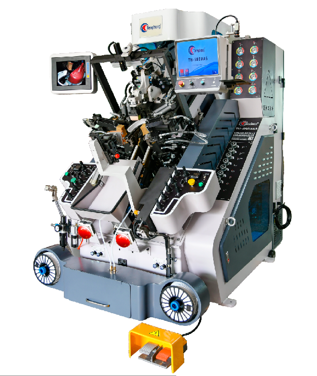 Tenghong TH-888MAS Computer Memory Visual Locus·Fully Servo Control Cementing Toe Lasting Machine