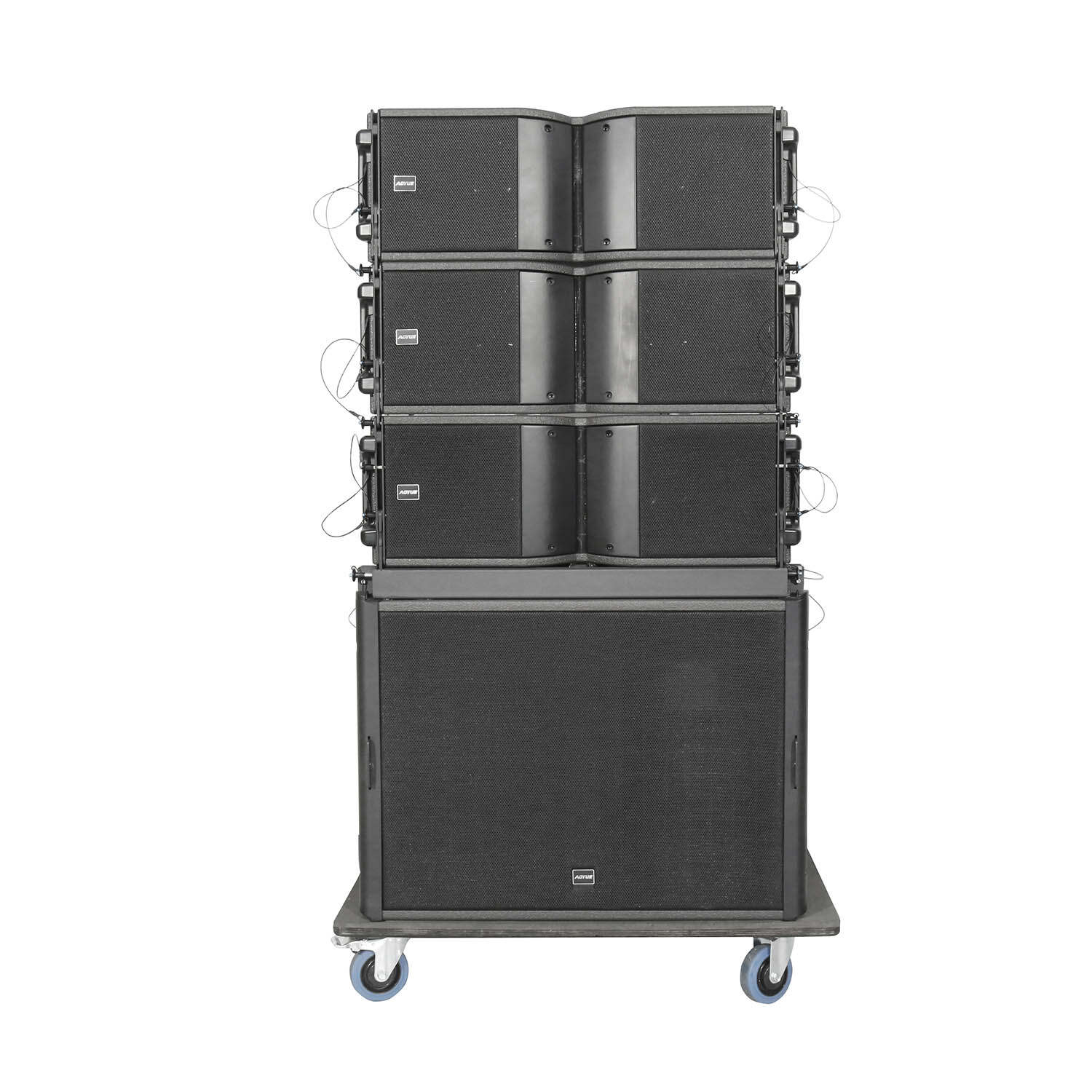 8 Inch Active Powered Plug And Play Audio System Line Array Speaker