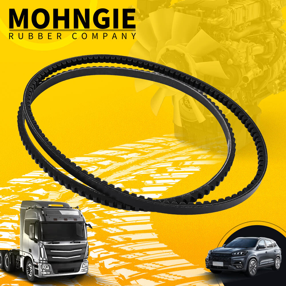 Black Multi Ribbed Drive Belt Poly V-Belt High Quality Rubber Car Truck V Belt