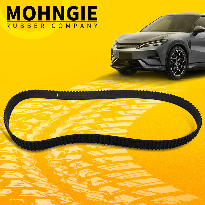 High Efficiency Rubber Timing Belt Heat Resistant Toothed Transmission Belt Drive Belt