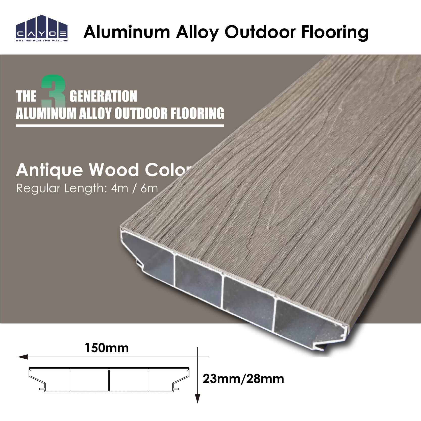 Aluminum alloy floor -1