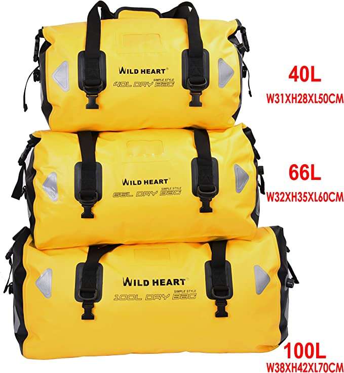 WILD HEART Waterproof Duffel Bag 100L