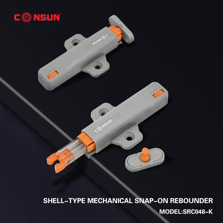 Shell-type mechanical  snap-on rebounder