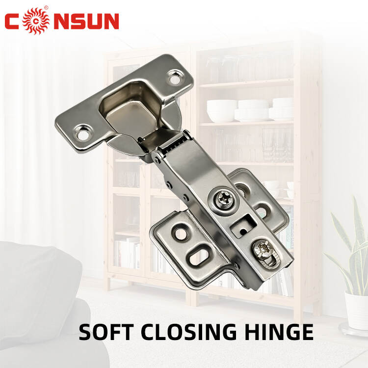Soft closing hinge