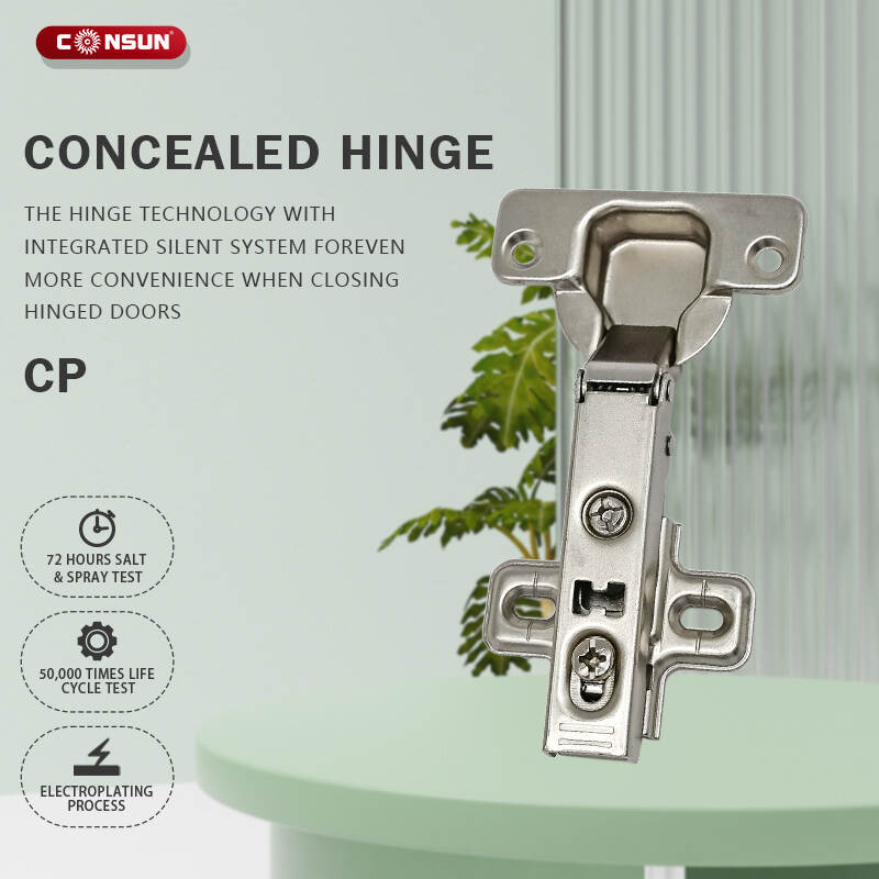 Concealed hinge