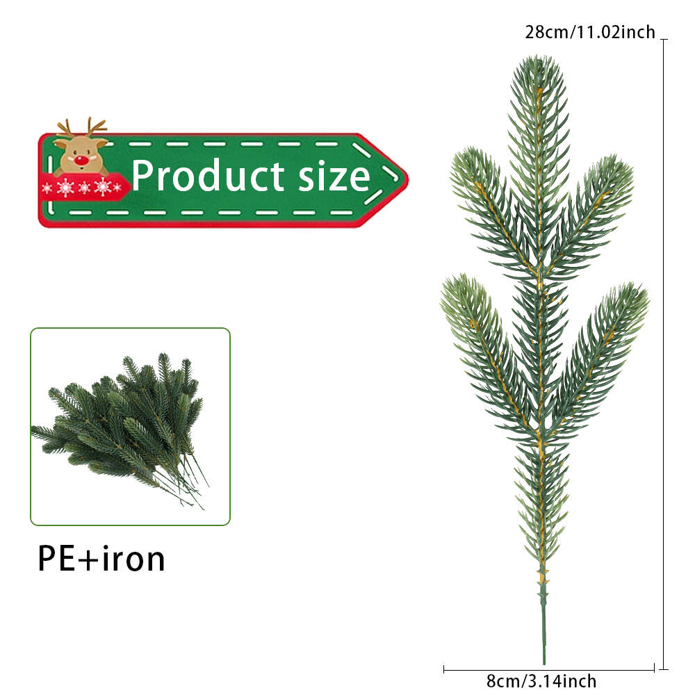 28*8cm Christmas branch