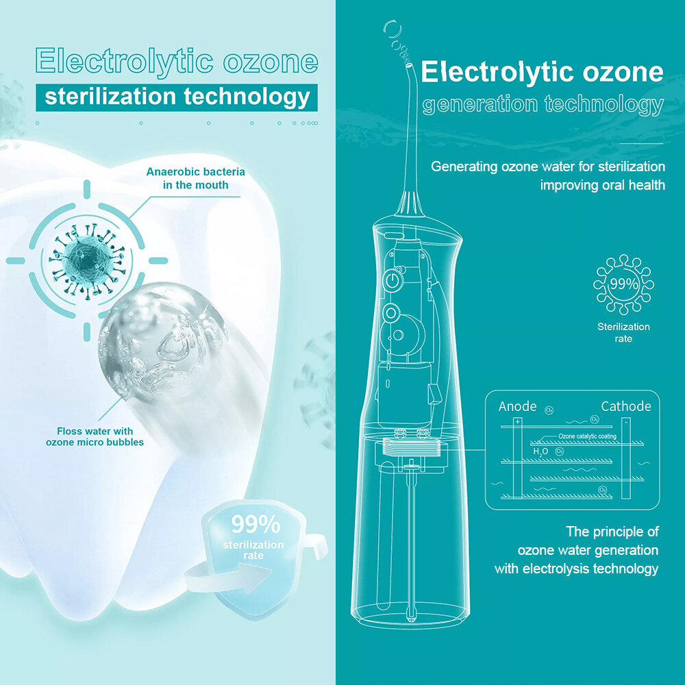 Ozone Sterlized Water Oral Irrigator From Manufacturer