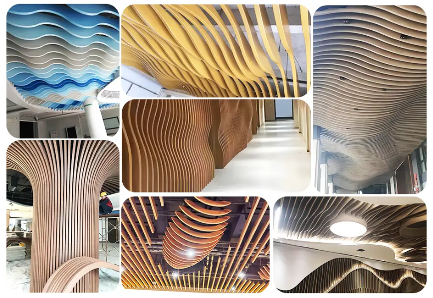 Custom Wave Ceiling