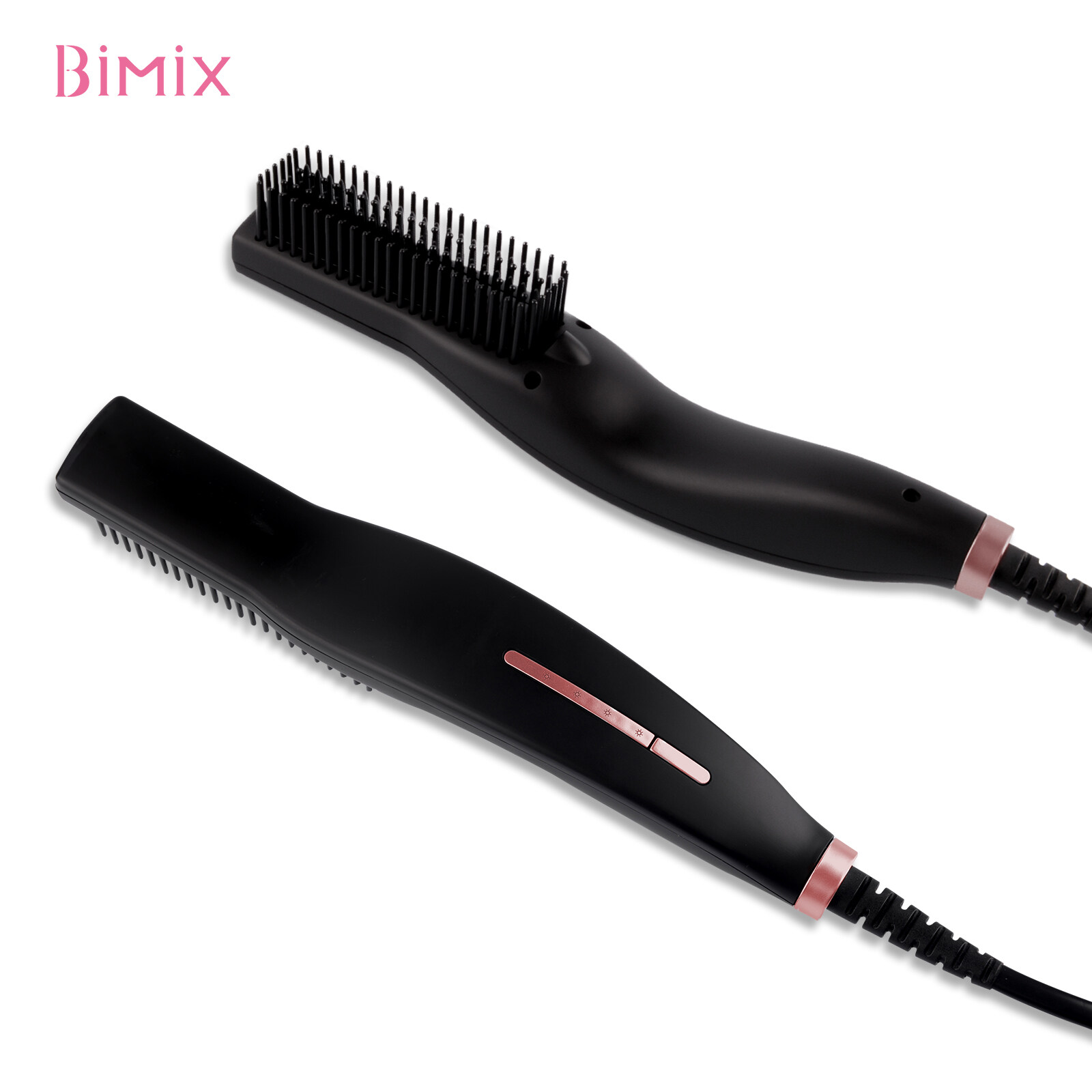 ELECTRIC 2 en 1 cepillo de cabello rizador de rizador, cepillo eléctrico 2 en 1 cabello, cepillo para el cabello al por mayor, cepillo para el cabello de porcelana