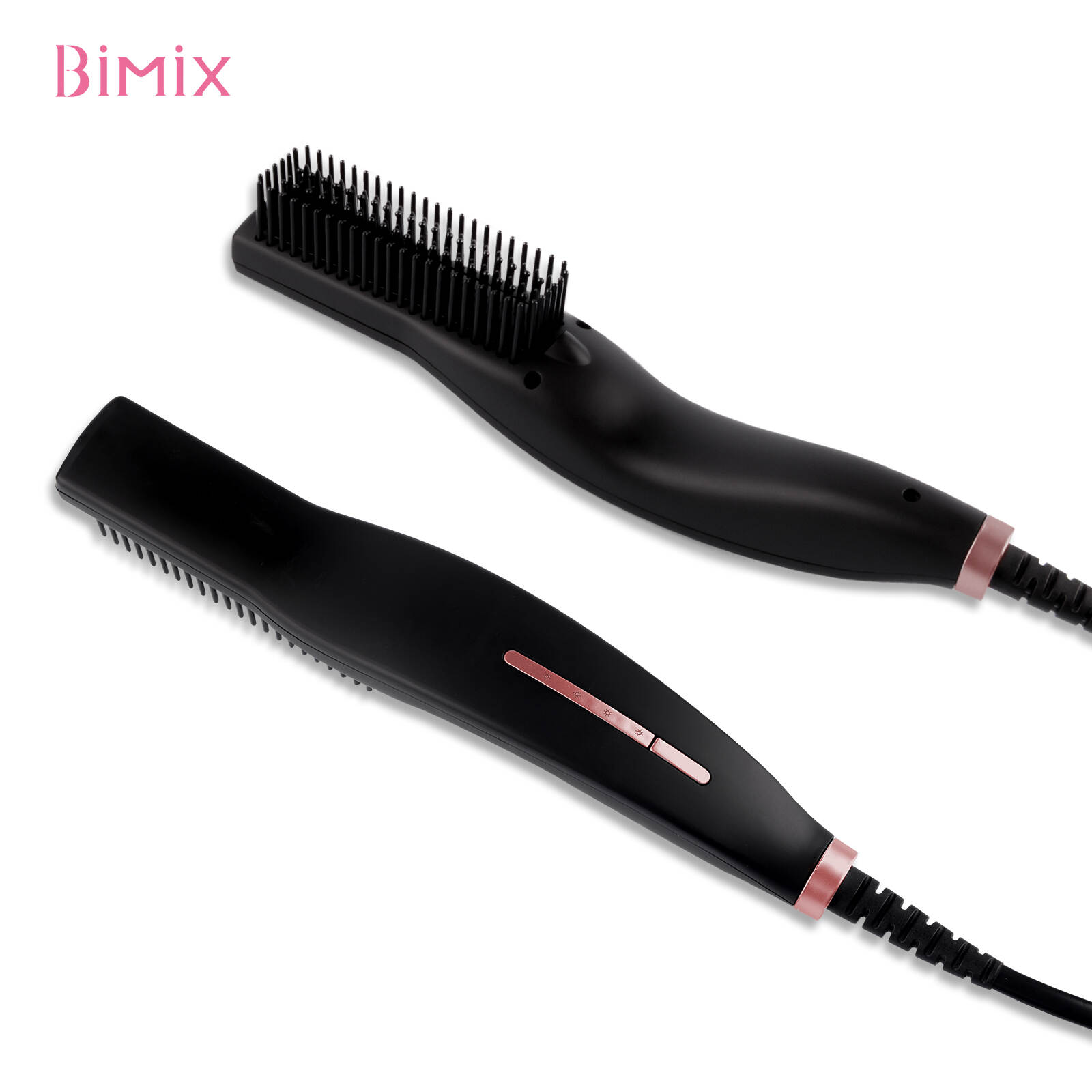 エレクトリック2 in 1ヘアブラシカーラーストレートナースタイラー、エレクトリック2ヘアブラシ、卸売ヘアストレートナーブラシ、チャイナヘアストレートナーブラシ